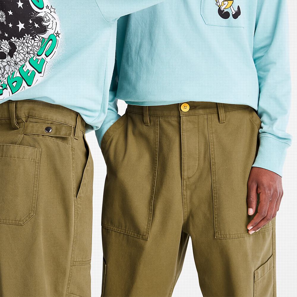 Timberland Bee Line x Timberland® Geniş-leg Bottoms Pantolon Erkek Kahverengi | TR-1069T