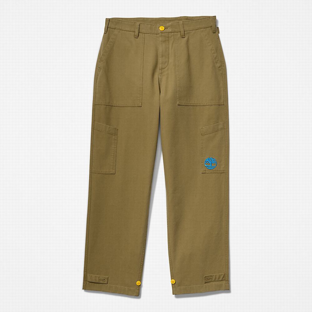 Timberland Bee Line x Timberland® Geniş-leg Bottoms Pantolon Erkek Kahverengi | TR-1069T