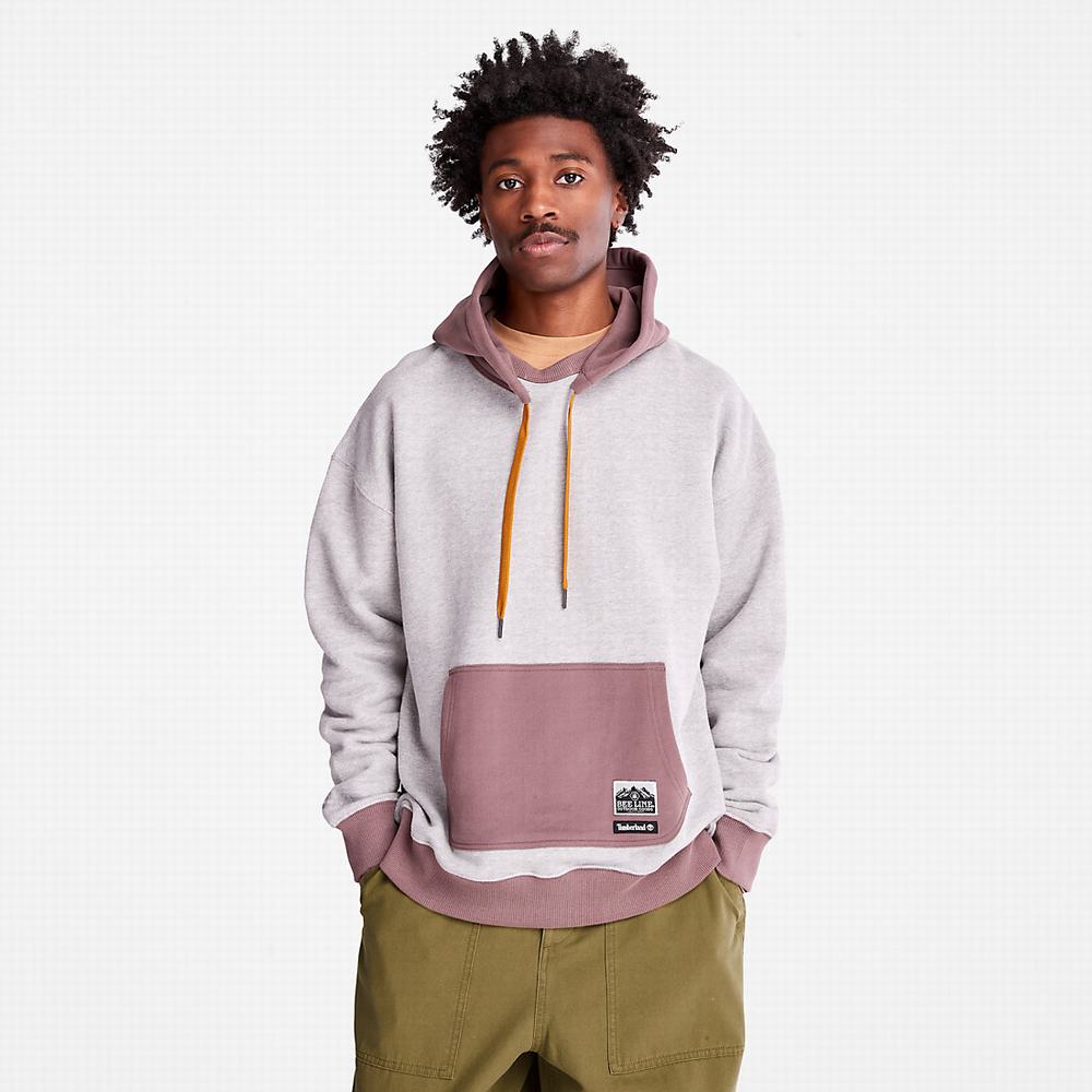 Timberland Bee Line x Timberland® Kapüşonlu Sweatshirt Erkek Gri | TR-6384P