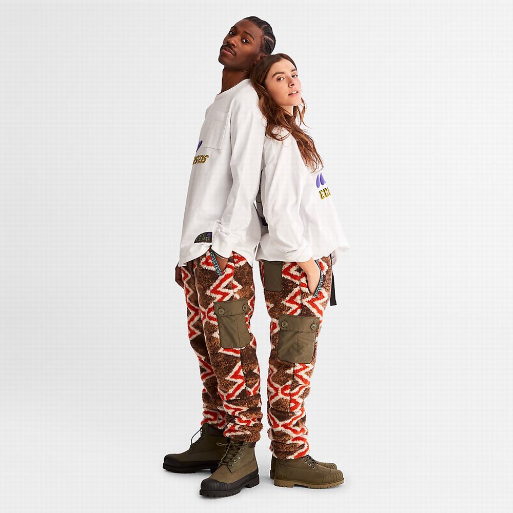Timberland Bee Line x Timberland® Long-sleeved Tişört Erkek Beyaz | TR-2438W