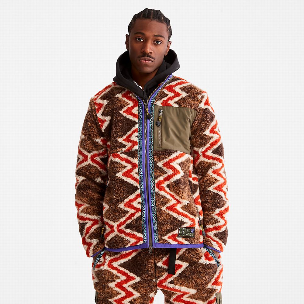 Timberland Bee Line x Timberland® Polar Ceketler Erkek Kırmızı | TR-2416R
