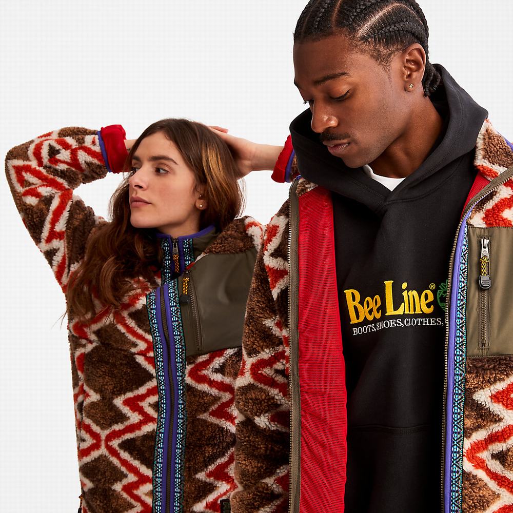 Timberland Bee Line x Timberland® Polar Ceketler Erkek Kırmızı | TR-2416R