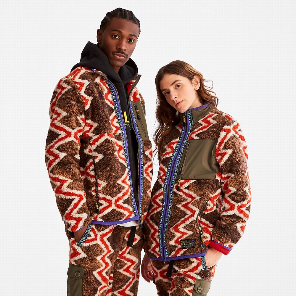 Timberland Bee Line x Timberland® Polar Ceketler Erkek Kırmızı | TR-2416R
