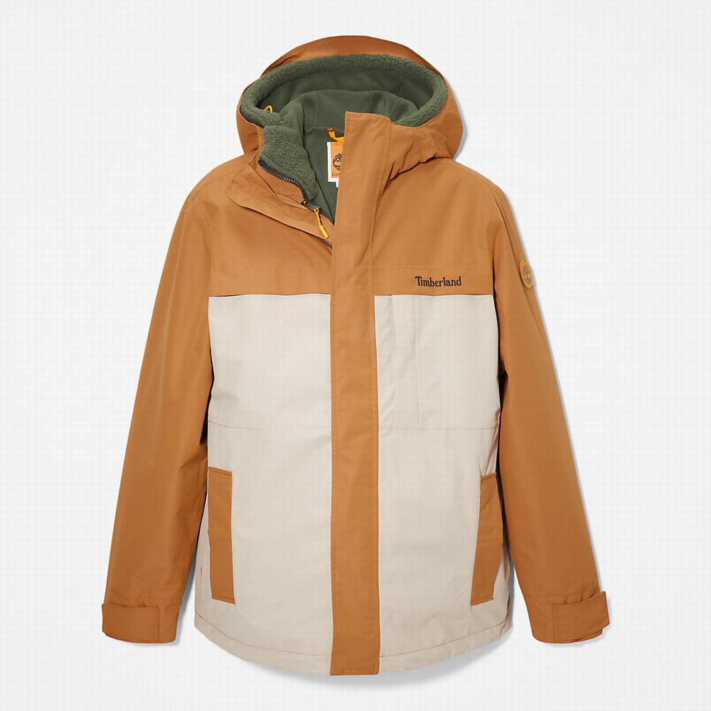 Timberland Benton 3-in-1 Ceket Erkek Açık Kahverengi | TR-0284J