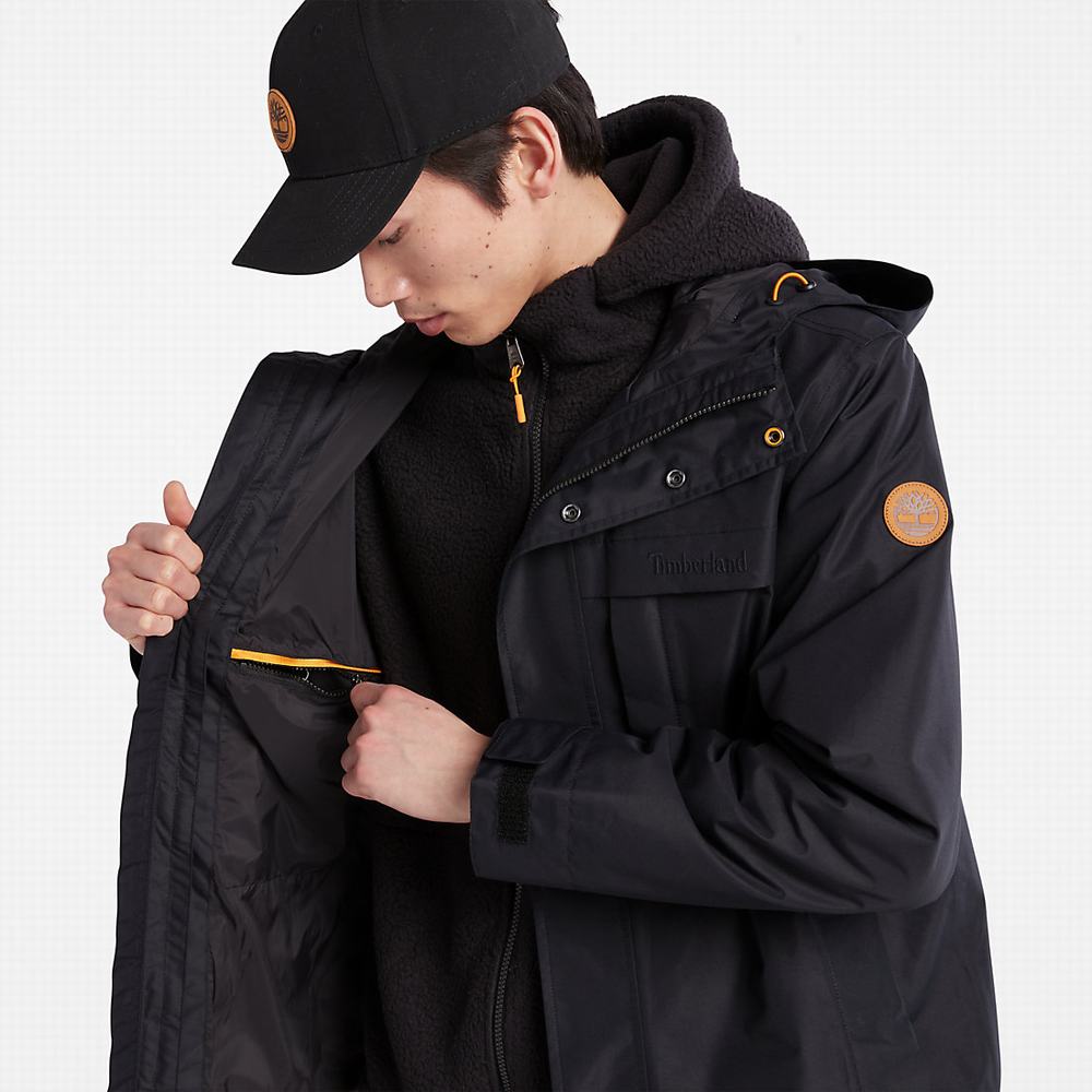 Timberland Benton 3-in-1 Ceket Erkek Siyah | TR-2473L