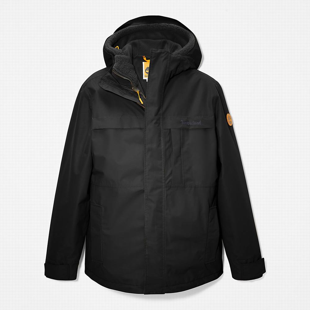Timberland Benton 3-in-1 Ceket Erkek Siyah | TR-2473L