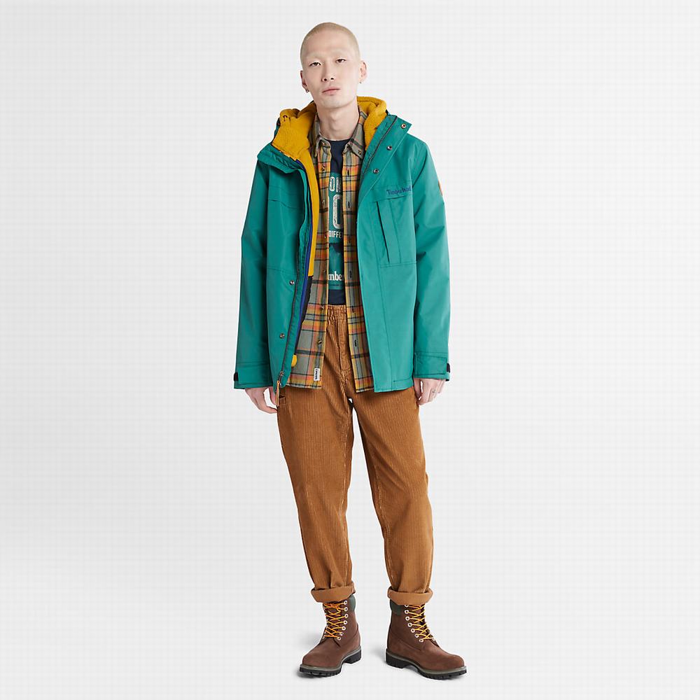 Timberland Benton 3-in-1 Ceket Erkek Yeşil | TR-6921K