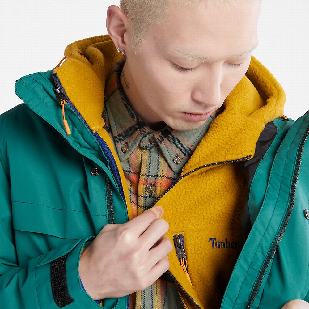 Timberland Benton 3-in-1 Ceket Erkek Yeşil | TR-6921K
