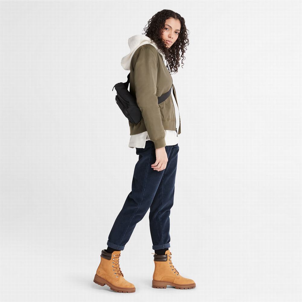 Timberland Bomber Ceket Kadın Yeşil | TR-2483B