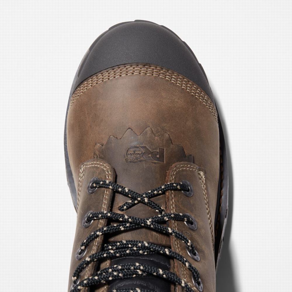 Timberland Boondock HD Logger Composite Burunlu Waterproof Iş Botu Erkek Kahve | TR-6975F