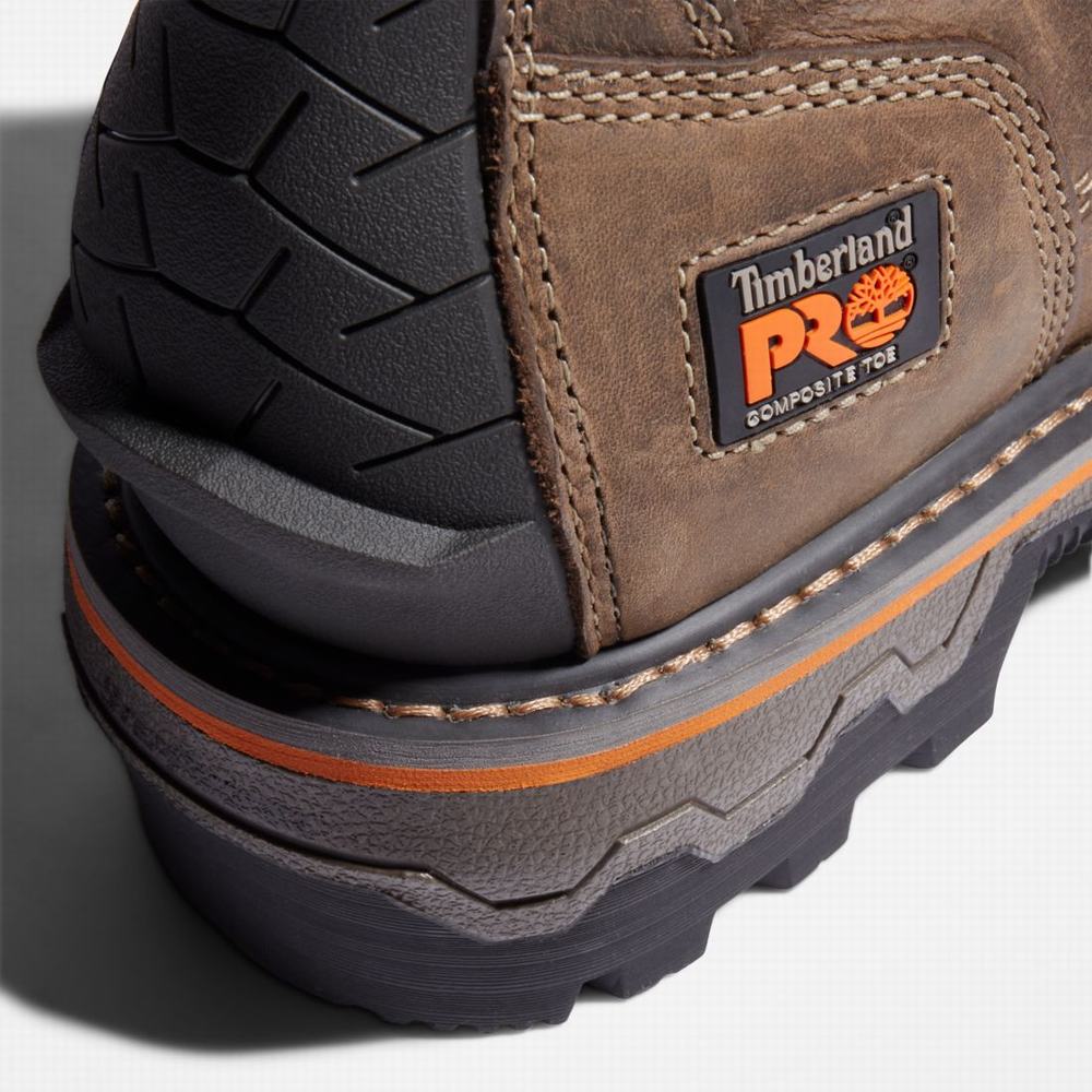 Timberland Boondock HD Logger Composite Burunlu Waterproof Iş Botu Erkek Kahve | TR-6975F