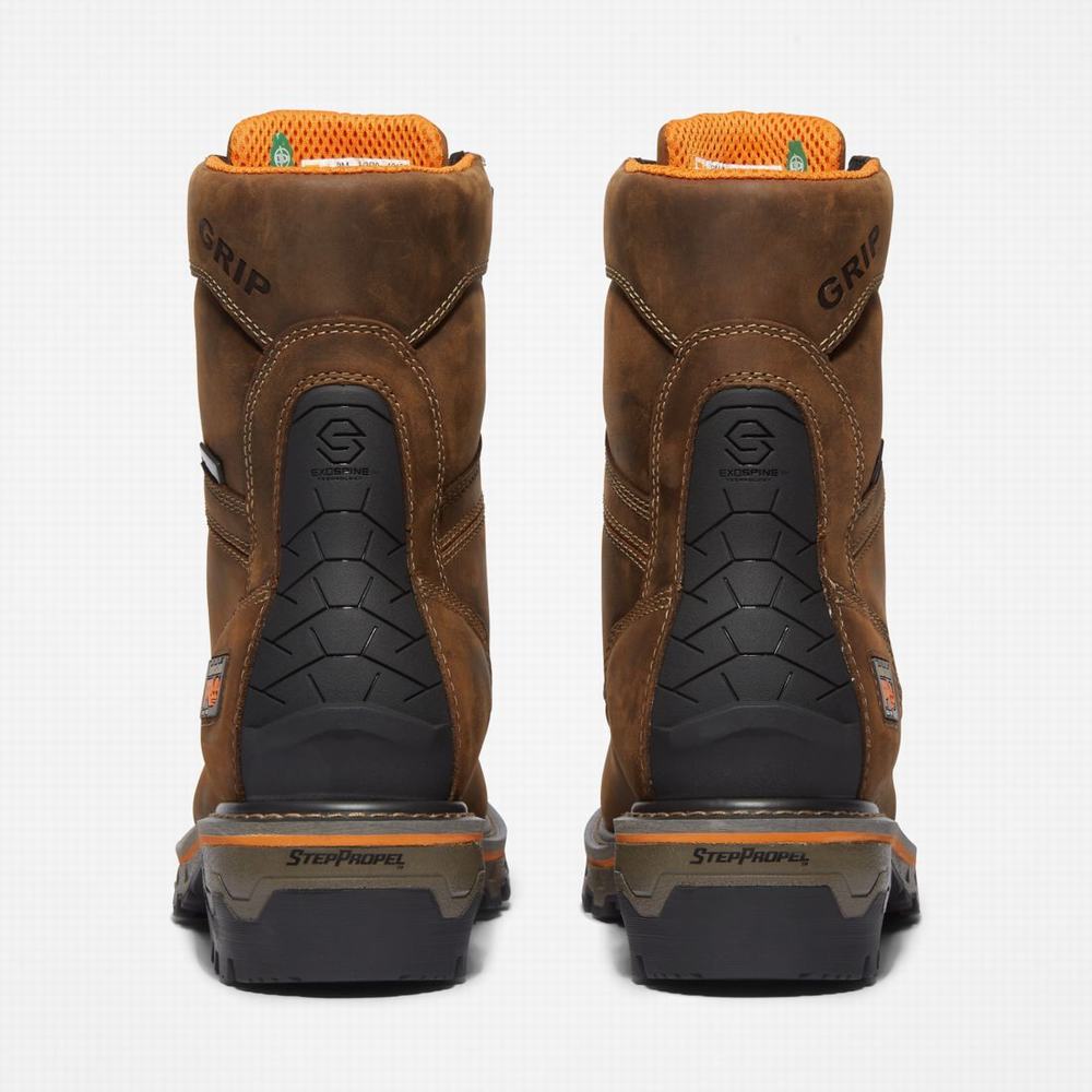 Timberland Boondock HD Logger Waterproof Iş Botu Erkek Kahverengi | TR-2936R
