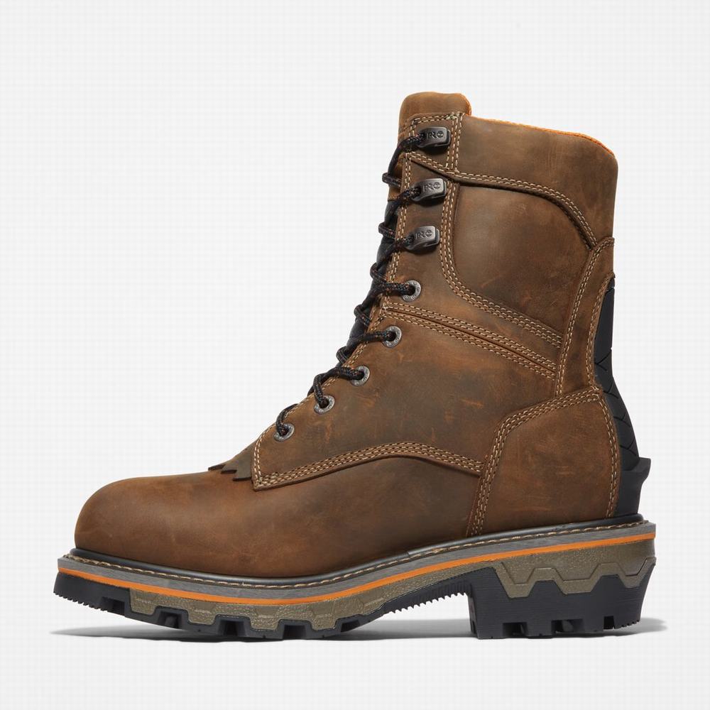 Timberland Boondock HD Logger Waterproof Iş Botu Erkek Kahverengi | TR-2936R