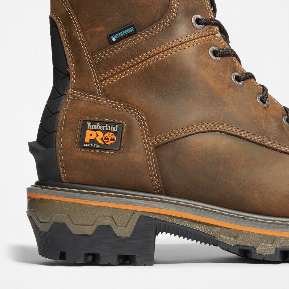 Timberland Boondock HD Logger Waterproof Iş Botu Erkek Kahverengi | TR-2936R