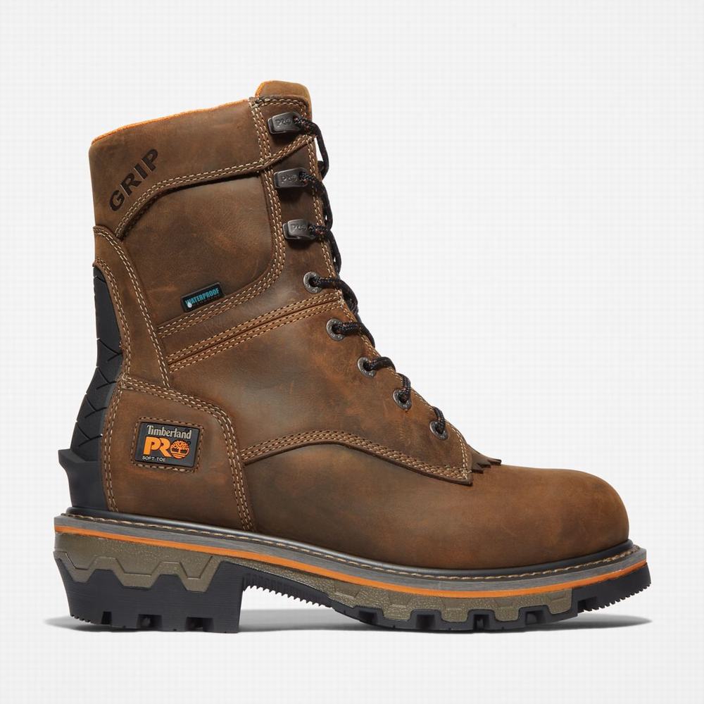 Timberland Boondock HD Logger Waterproof Iş Botu Erkek Kahverengi | TR-2936R