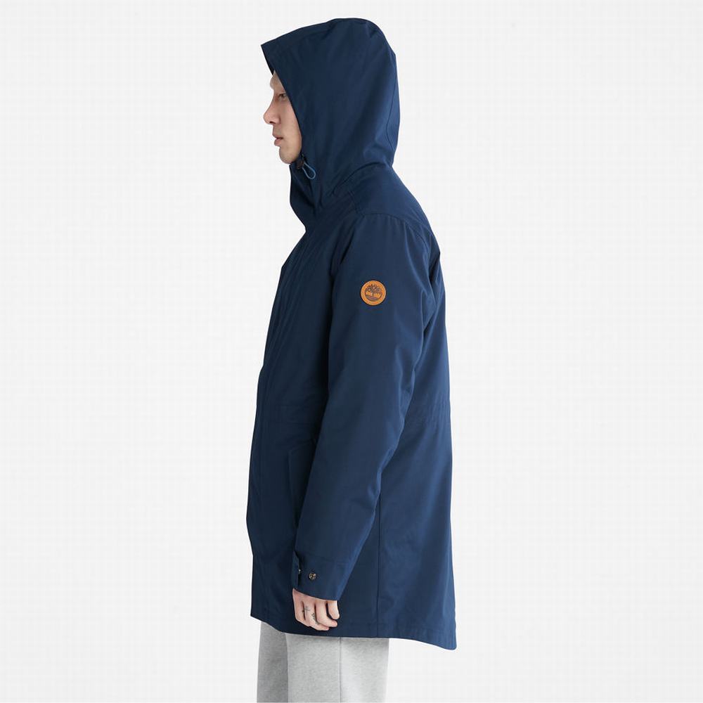 Timberland Boundary Peak 3-in-1 Fishtail Parka Ceketler Erkek Lacivert | TR-3192V