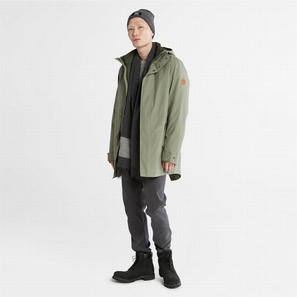 Timberland Boundary Peak 3-in-1 Fishtail Parka Ceketler Erkek Kahverengi | TR-7394C