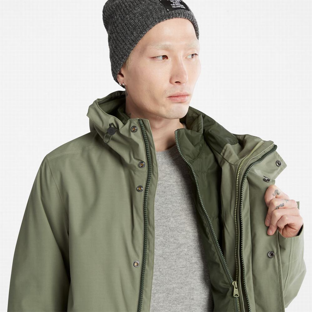 Timberland Boundary Peak 3-in-1 Fishtail Parka Ceketler Erkek Kahverengi | TR-7394C