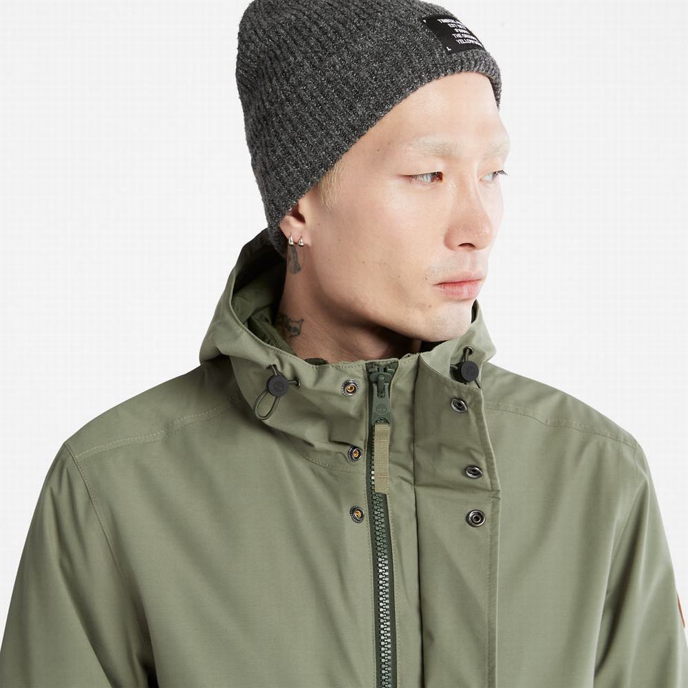 Timberland Boundary Peak 3-in-1 Fishtail Parka Ceketler Erkek Kahverengi | TR-7394C