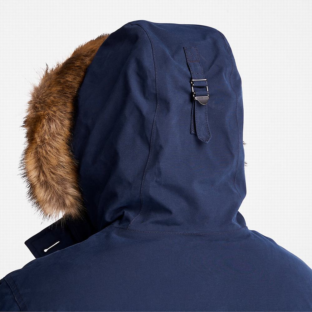 Timberland Boundary Peak Waterproof Insulated Parka Ceketler Erkek Lacivert | TR-2196G