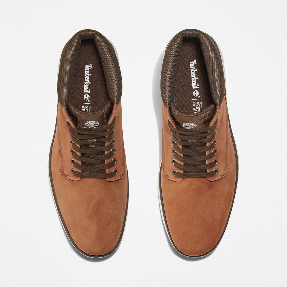 Timberland Bradstreet Chukka Bot Erkek Koyu Kahverengi | TR-7892S
