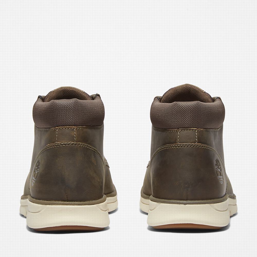 Timberland Bradstreet Chukka Bot Erkek Koyu Yeşil | TR-8527F