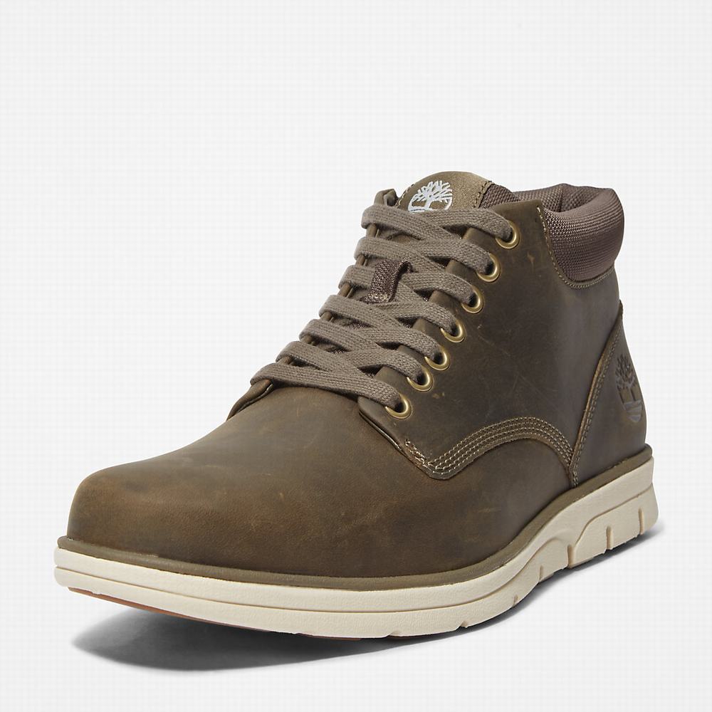 Timberland Bradstreet Chukka Bot Erkek Koyu Yeşil | TR-8527F