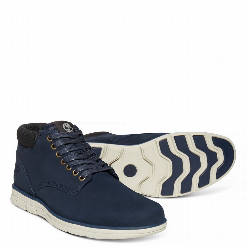 Timberland Bradstreet Chukka Bot Erkek Lacivert | TR-1692Q