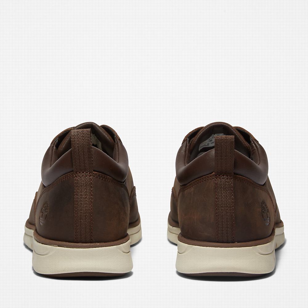 Timberland Bradstreet Leather Oxford Spor Ayakkabı Erkek Kahverengi | TR-2768G