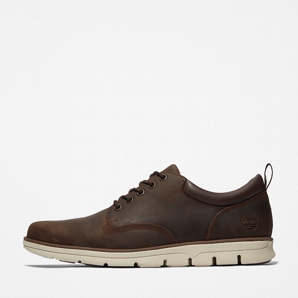 Timberland Bradstreet Leather Oxford Spor Ayakkabı Erkek Kahverengi | TR-2768G