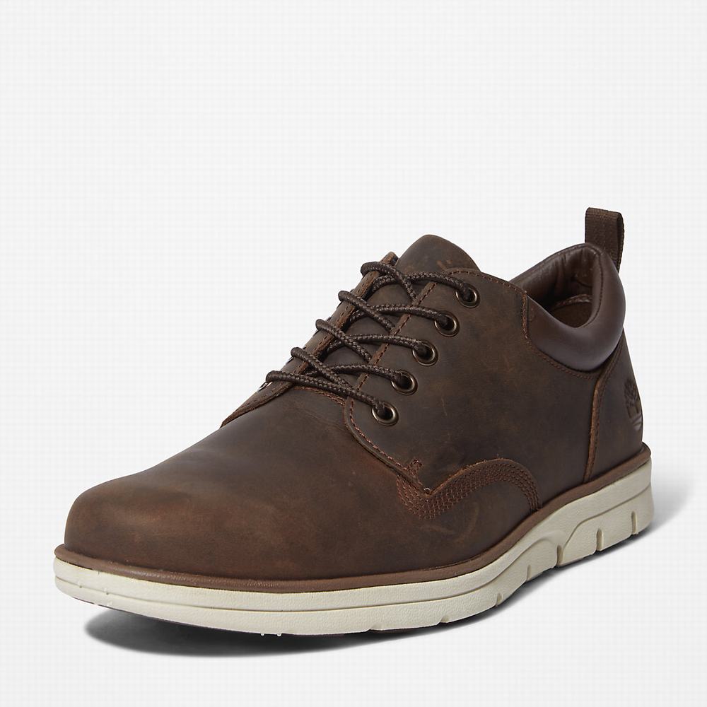Timberland Bradstreet Leather Oxford Spor Ayakkabı Erkek Kahverengi | TR-2768G