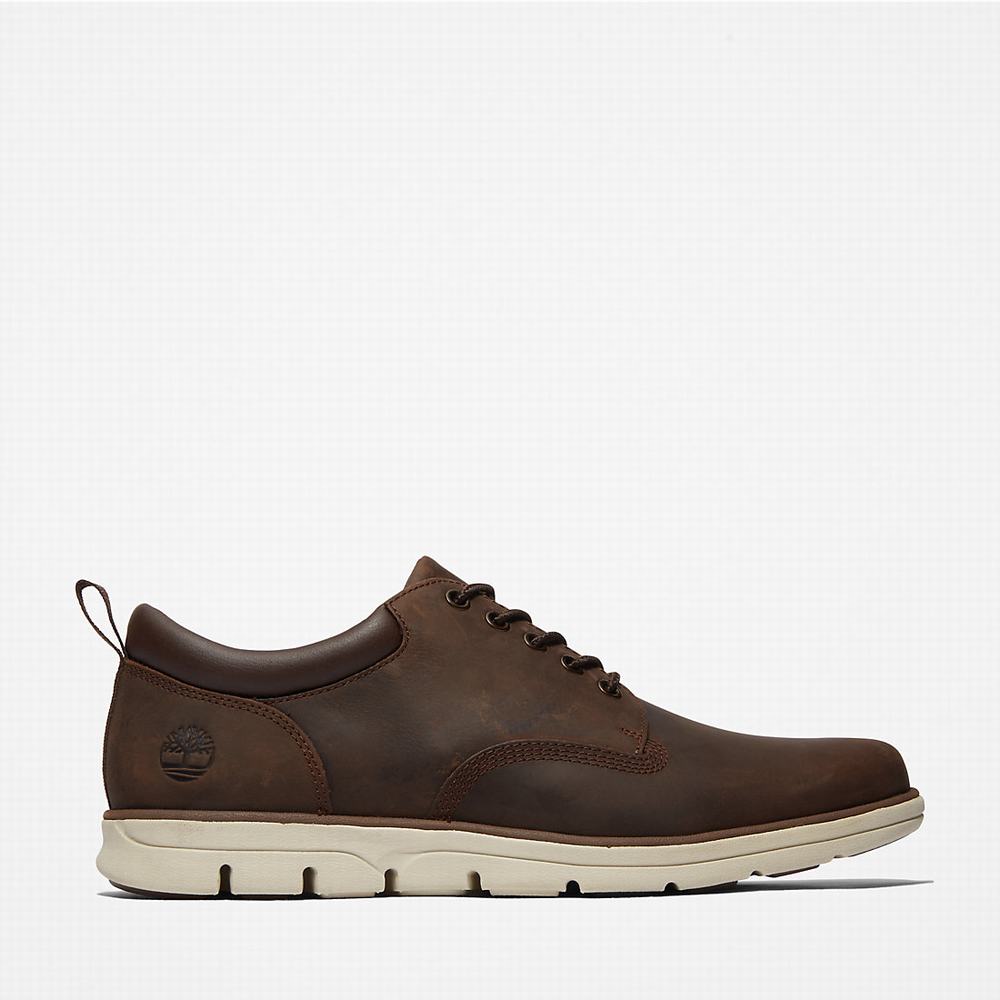 Timberland Bradstreet Leather Oxford Spor Ayakkabı Erkek Kahverengi | TR-2768G