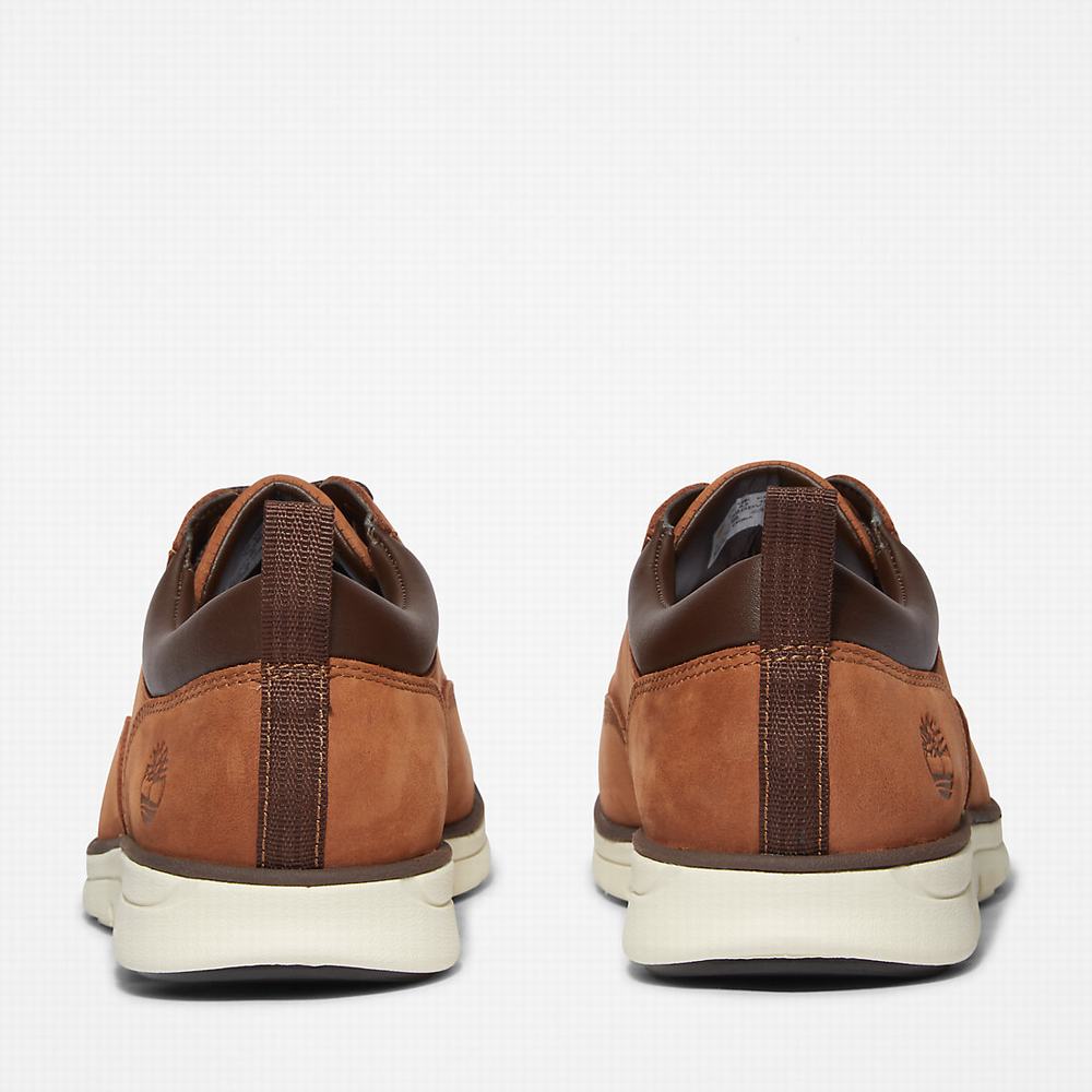 Timberland Bradstreet Leather Oxford Spor Ayakkabı Erkek Kahverengi | TR-9586F