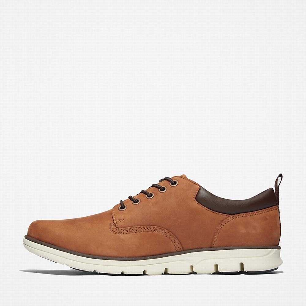 Timberland Bradstreet Leather Oxford Spor Ayakkabı Erkek Kahverengi | TR-9586F