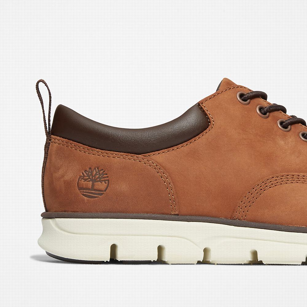 Timberland Bradstreet Leather Oxford Spor Ayakkabı Erkek Kahverengi | TR-9586F