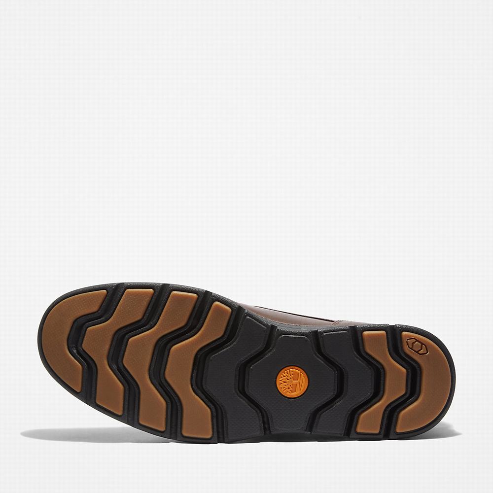 Timberland Bradstreet Plain Burunlu Oxford Ayakkabı Erkek Kahverengi | TR-1963J