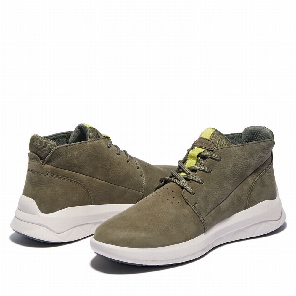 Timberland Bradstreet Ultra Chukka Bot Erkek Koyu Yeşil | TR-2108A