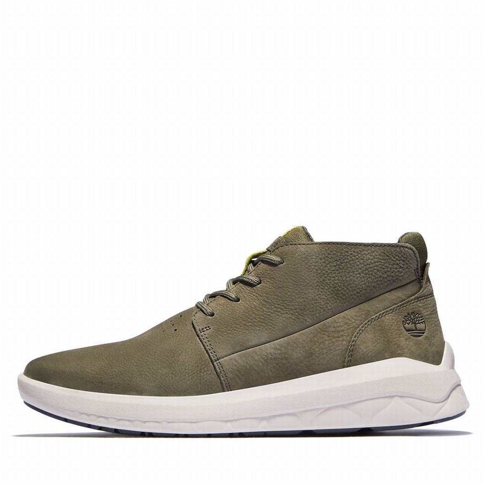 Timberland Bradstreet Ultra Chukka Bot Erkek Koyu Yeşil | TR-2108A
