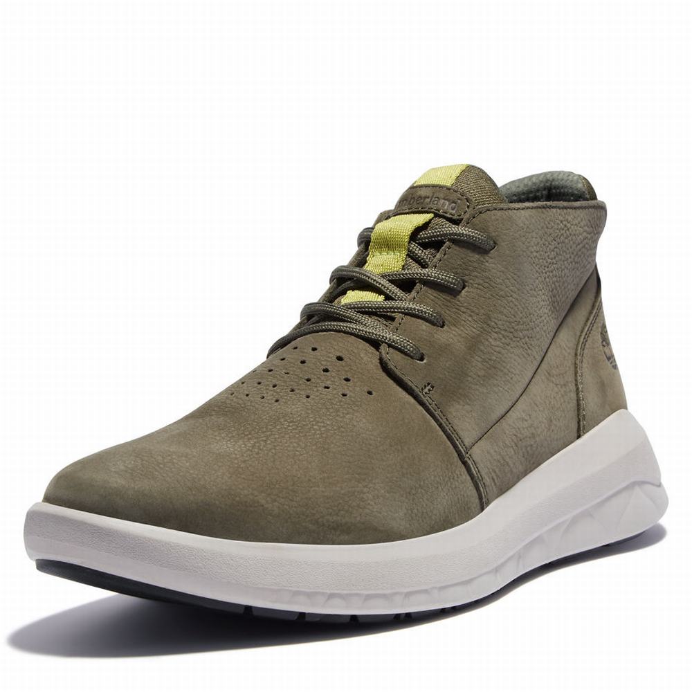 Timberland Bradstreet Ultra Chukka Bot Erkek Koyu Yeşil | TR-2108A