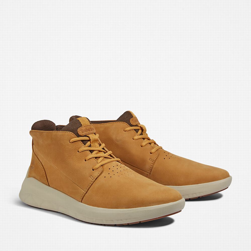 Timberland Bradstreet Ultra Chukka Bot Erkek Sarı | TR-2418Z