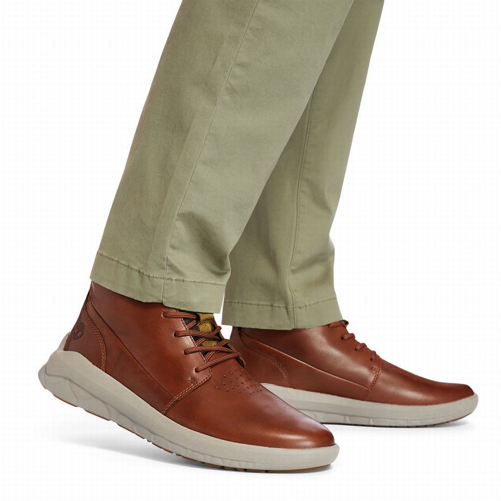 Timberland Bradstreet Ultra Chukka Bot Erkek Açık Kahverengi | TR-4279S