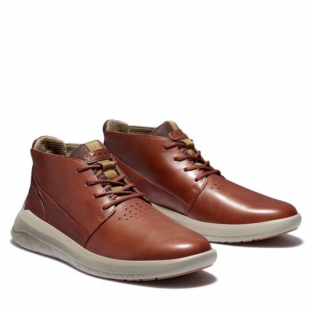 Timberland Bradstreet Ultra Chukka Bot Erkek Açık Kahverengi | TR-4279S