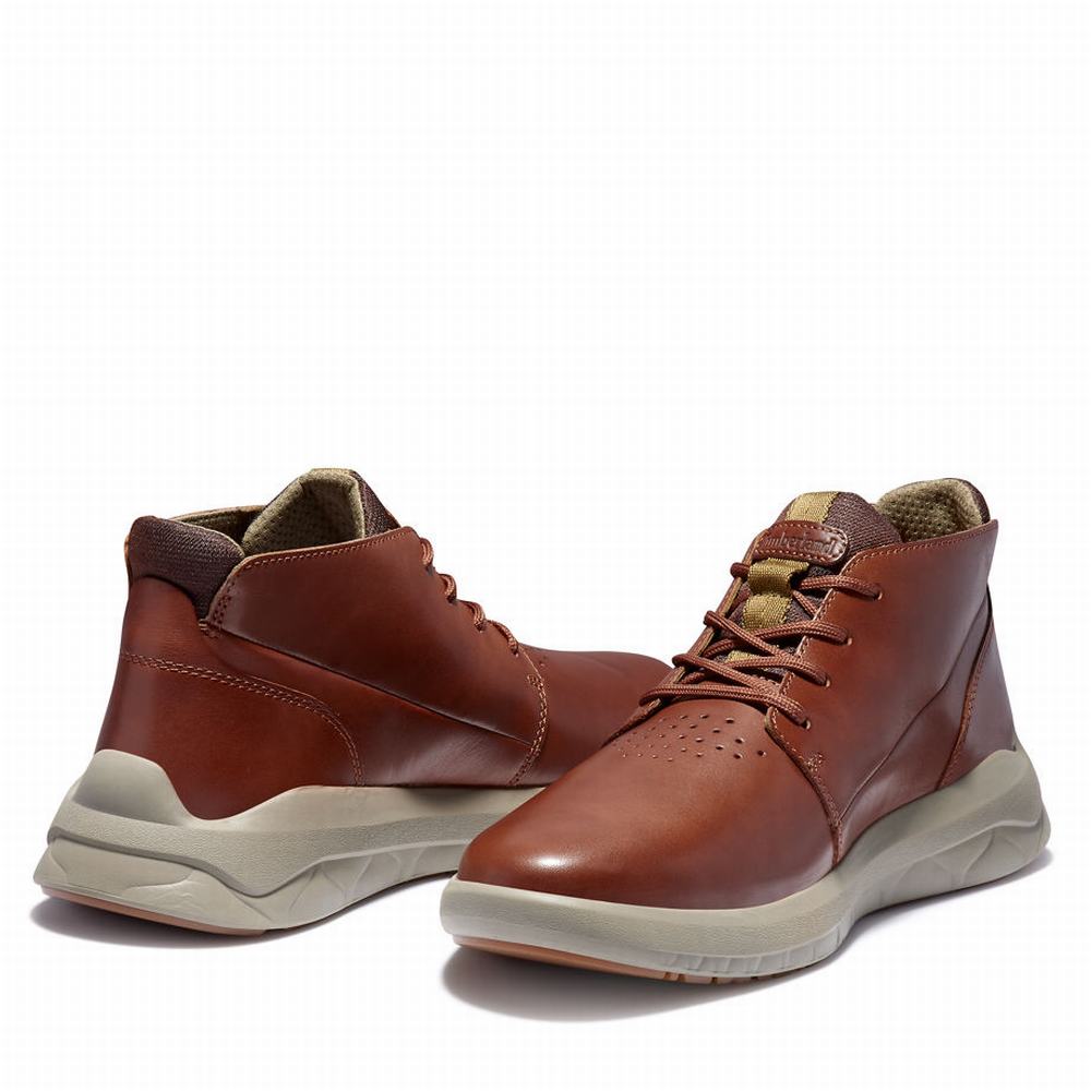 Timberland Bradstreet Ultra Chukka Bot Erkek Açık Kahverengi | TR-4279S