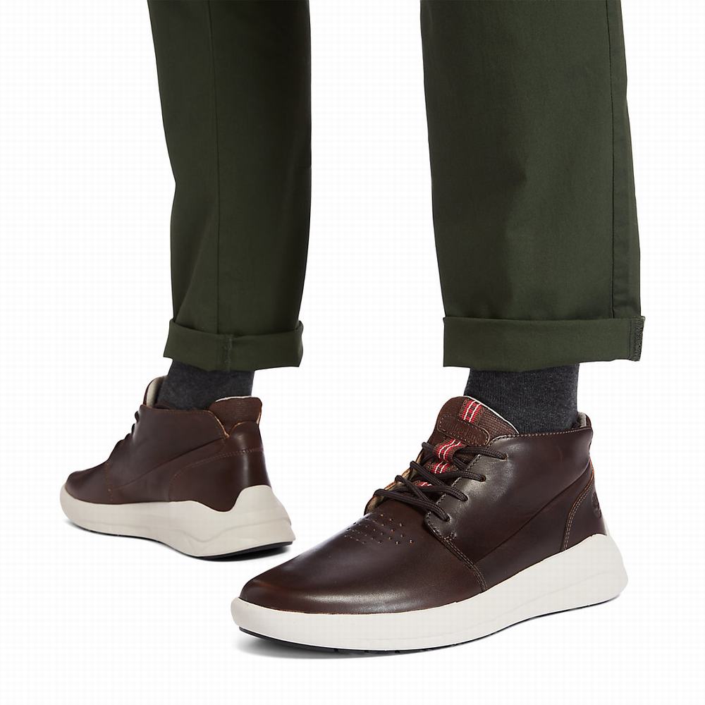 Timberland Bradstreet Ultra Chukka Bot Erkek Koyu Kahverengi | TR-9047U