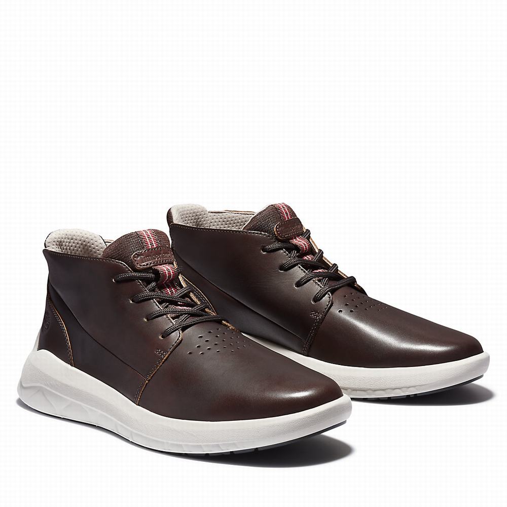 Timberland Bradstreet Ultra Chukka Bot Erkek Koyu Kahverengi | TR-9047U
