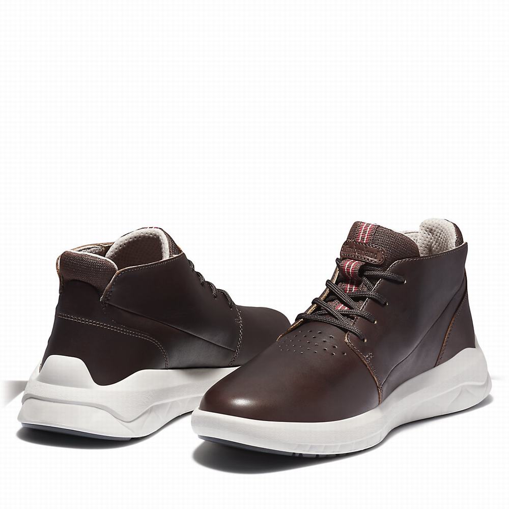 Timberland Bradstreet Ultra Chukka Bot Erkek Koyu Kahverengi | TR-9047U