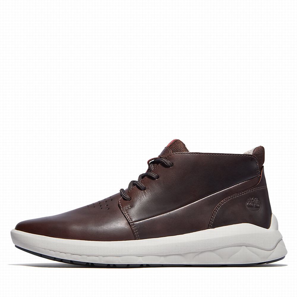 Timberland Bradstreet Ultra Chukka Bot Erkek Koyu Kahverengi | TR-9047U