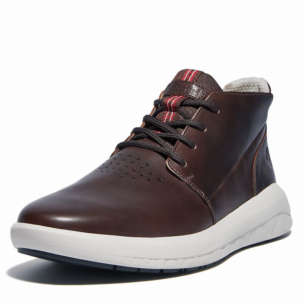 Timberland Bradstreet Ultra Chukka Bot Erkek Koyu Kahverengi | TR-9047U