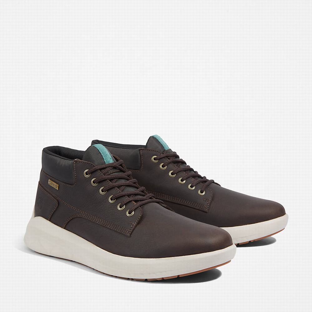 Timberland Bradstreet Ultra Gore-Tex® Chukka Bot Erkek Koyu Kahverengi | TR-7152M