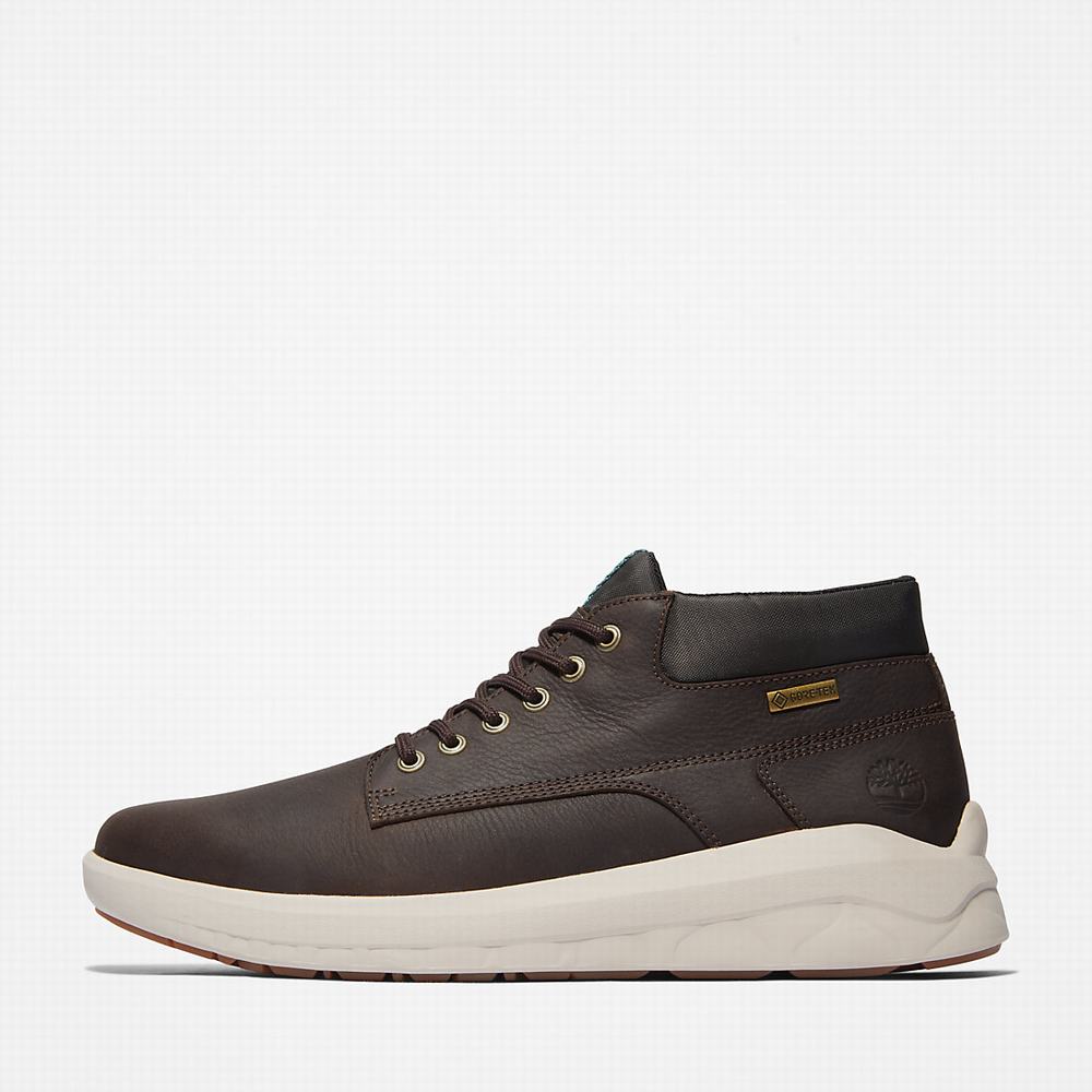 Timberland Bradstreet Ultra Gore-Tex® Chukka Bot Erkek Koyu Kahverengi | TR-7152M